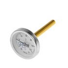 Термометр биметаллический, 120°C, с погружной гильзой 100 мм - Фото 1