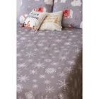 Покрывало Этель «Снежинки», 150*215 см, 100% хлопок - фото 804192665