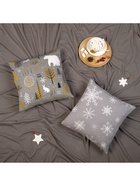 Наволочка декоративная новогодняя «Этель. Let it snow» 40×40 см, 100% хлопок - Фото 3