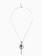 Кулон на цепочке «Юпитер», серый в серебре, 72 см - Фото 1