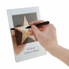 Диплом звезда стекло Лучшая мама в мире зеркальная рамка 15*20 - Фото 1