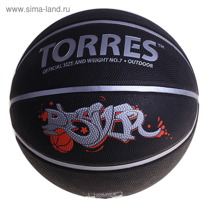 Мяч баскетбольный Torres Prayer, B00057, размер 7 - Фото 1