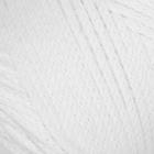 Пряжа "Macrame Cotton" 20% полиэстер,80% хлопок  225м/250гр (751 белый) - Фото 3