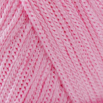 Пряжа для вязания спицами, крючком YarnArt, «Macrame Макраме», 100% полиэстер, 130 м/90 г, (147 св. розовый)