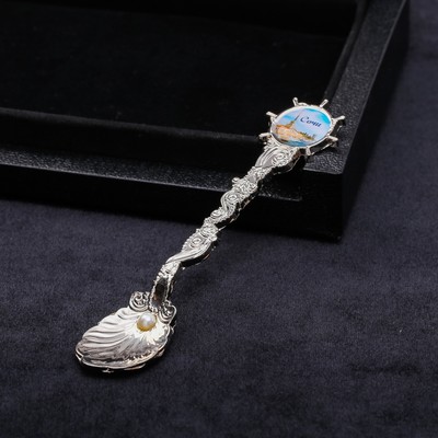 Ложка сувенирная «Сочи. Морской порт», металл