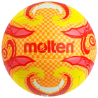 Мяч волейбольный пляжный MOLTEN V5B1502-О, размер 5, PVC, жёлтый/красный - Фото 1