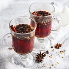 Подарочный набор новогодний для приготовления глинтвейна «Твоя улыбка»: специи 30 г, бокалы 250 мл, 2 шт. - Фото 3