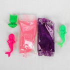 Набор «Слим с блёстками и игрушкой своими руками», цвет перламутровый розовый - Фото 3