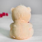 Мягкая игрушка «Медведь с сердцем», пайетки, цвет красно-серебряный - Фото 2