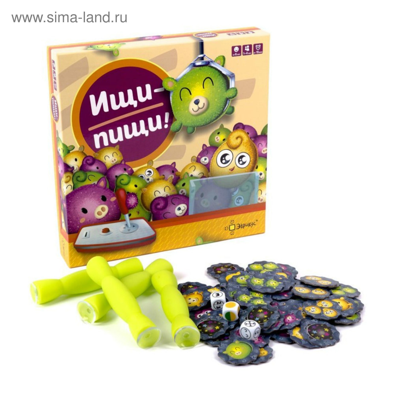 Настольная игра «Ищи-пищи!»