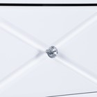 Комод Севиль МДФ, Белый/Белый глянец - фото 24168559