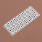 Аппликатор - коврик, 14 × 32 см, 40 модулей, цвет белый/зелёный - Фото 4