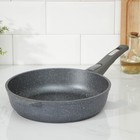 Набор посуды №1 «Гранит», 3 предмета: сковорода d=26 см, ковш 1,7 л, кастрюля 5 л, крышки, антипригарное покрытие - Фото 5