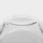 Банка для сыпучих продуктов Paşabahçe Bella, 1.7 л, с пластиковой крышкой, стекло, прозрачная - Фото 4