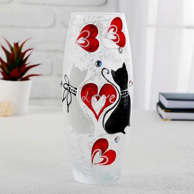 Ваза «Кошка», 1.7 л, d=7.5 см, 10×26 см, стекло