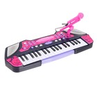 УЦЕНКА (мятая коробка, заменили микрофон) Синтезатор «Детский-2» с микрофоном, 37 клавиш, функция записи и воспроизведения - Фото 2