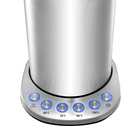 Чайник электрический Kitfort KT-621 1.7 л, 2200 Вт, регулировка t°, серебристый - фото 9037741