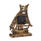 Часы - будильник настольные «Клипер», дискретный ход, циферблат d=7.5 см, 17×21.5 см - Фото 3