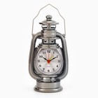 Часы - будильник настольные "Керосинка", дискретный ход, циферблат d-6 см, 9 х 21 см, АА - Фото 3