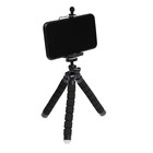 Штатив Luazon настольный, для телефона шириной до 7 см, гибкие ножки, высота 17 см, чёрный - Фото 2