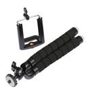 Штатив Luazon настольный, для телефона шириной до 7 см, гибкие ножки, высота 17 см, чёрный - Фото 7