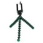 Штатив LuazON настольный, для телефона, гибкие ножки, 25 см, чёрно-зелёный - Фото 2