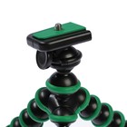 Штатив LuazON настольный, для телефона, гибкие ножки, 25 см, чёрно-зелёный - Фото 4