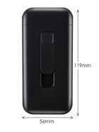 Зажигалка-портсигар электронная «Сиера», спираль, 11.5×5.4 см - фото 42350751