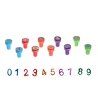 Печать цветная «Цифры», набор 10 шт., МИКС - Фото 2