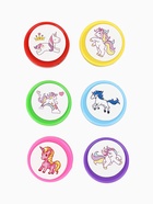 Печать цветная «Единороги», набор 6 шт., МИКС  (артикул 4442203)  большой выбор товаров оптом и в розницу по низким ценам с доставкой