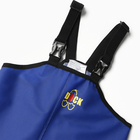 Полукомбинезон детский, непромокаемый, цвет василек МИКС, рост 110 см - фото 34383318