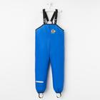 Полукомбинезон детский, непромокаемый, цвет василек МИКС, рост 116 см - фото 22934912