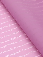 Пленка для цветов «Послание», сиреневый, 0.6×10 м - Фото 3