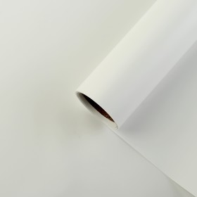 Пленка для цветов "Перламутр", белый, 58 см х 5 м