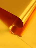 Пленка для цветов и букетов «Металл», золото, 58 см × 5 м - Фото 1