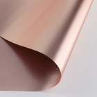 Пленка для цветов "Металл", коричневый, 58 см х 5 м - Фото 3