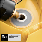 Пароочиститель Kitfort KT-931, 1500 Вт, 1.5 л, 33-37 г/мин, нагрев 8 мин, чёрно-жёлтый - Фото 4