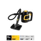 Пароочиститель Kitfort KT-930, 900 Вт, 0.18 л, нагрев 2-3 мин, чёрно-жёлтый - Фото 3