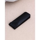 Щётка для одежды складная, 0.6×3.5×9.5 см, чёрная - Фото 5