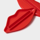 Набор выдавливателей для зубной пасты «Губы», 2 шт., 9.3×4.2 см, красный - Фото 5