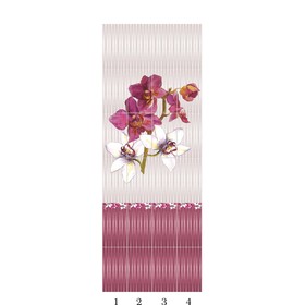 Панели ПВХ  PANDA 'Дикая орхидея' узор 00310 2700х250х8мм