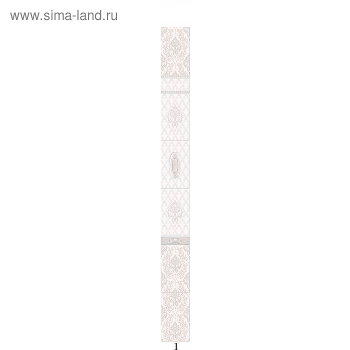Панели ПВХ  PANDA "Дамасский узор" декор  03720 2700х250х8мм - Фото 1