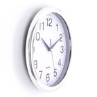 Часы настенные "Картер", d-25 см, дискретный ход - Фото 2