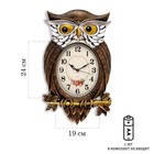 Детские настенные часы "Символ мудрости", плавный ход, 32 х 51 см - фото 109046949