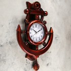 Часы настенные, серия: Море, "Каракка", с маятником, дискретный ход, 29 х 39 см - Фото 2