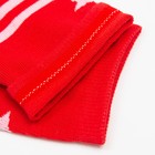 Носки женские «Ёлка в звездах», цвет красный, размер 23-25 - Фото 4