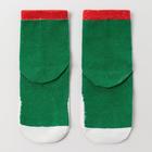 Носки детские «Мороз красный нос», цвет зелёный, размер 18-20 - Фото 2