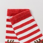 Носки детские «Лось», цвет красный, размер 14-16 - Фото 2