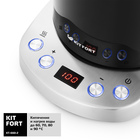 Чайник электрический Kitfort KT-660-2, металл, 1.7 л, 2200 Вт, регулировка t°, чёрный - фото 51332435 Чайник электрический Kitfort KT-660-2, металл, 1.7 л, 2200 Вт, регулировка t°, чёрный - фото 51332435