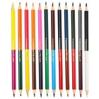 Цветные карандаши, 24 цвета, трехгранные, Маша и Медведь - Фото 2